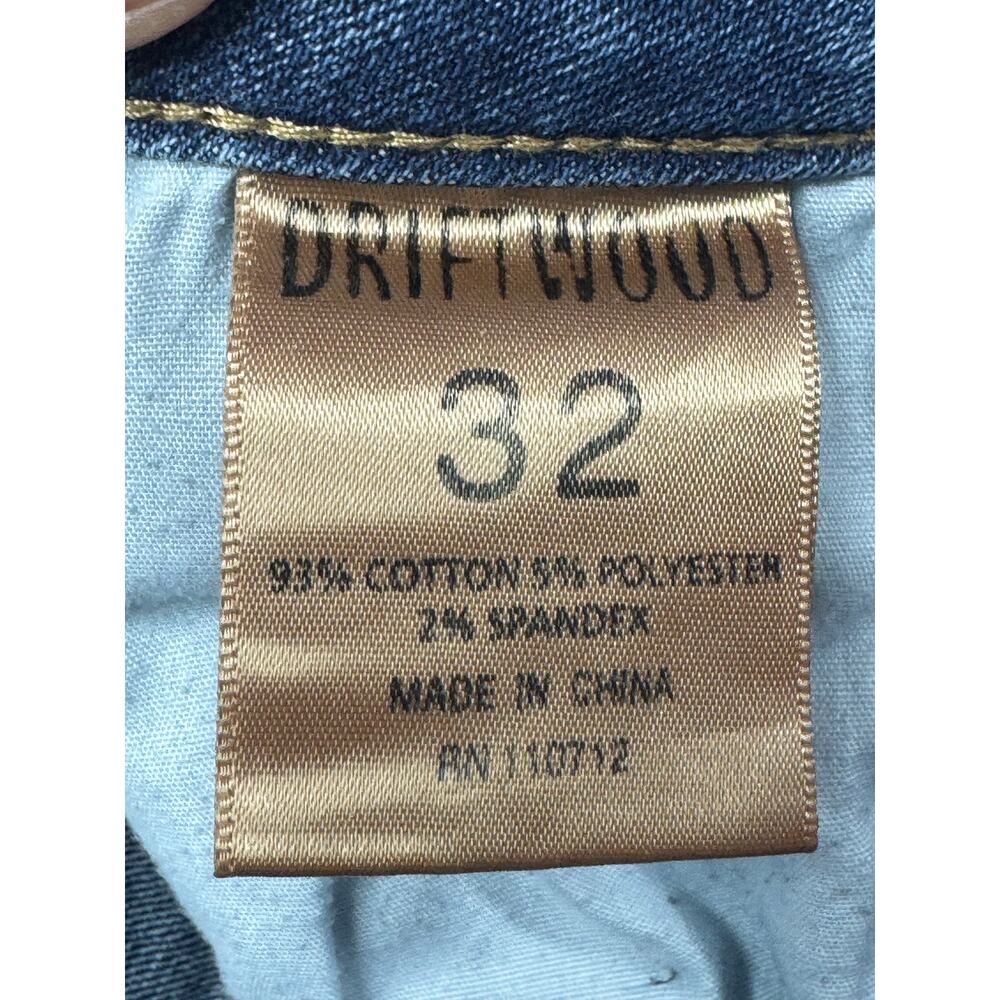 Driftwood Women's Classic Fit Jackie Skinny Blue  Jeans - Size 32 (35x30)* - Picture 4 of 4